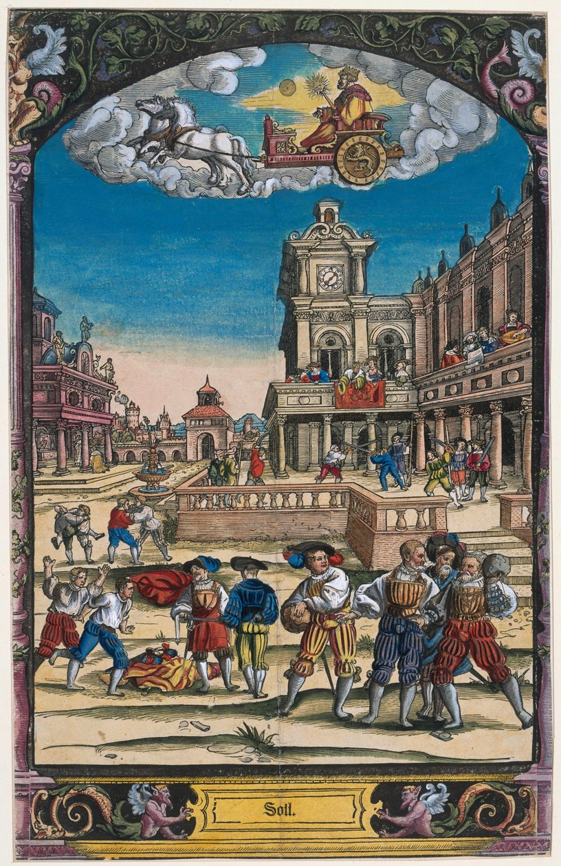 Die sieben Planeten: Sonne - Georg Pencz