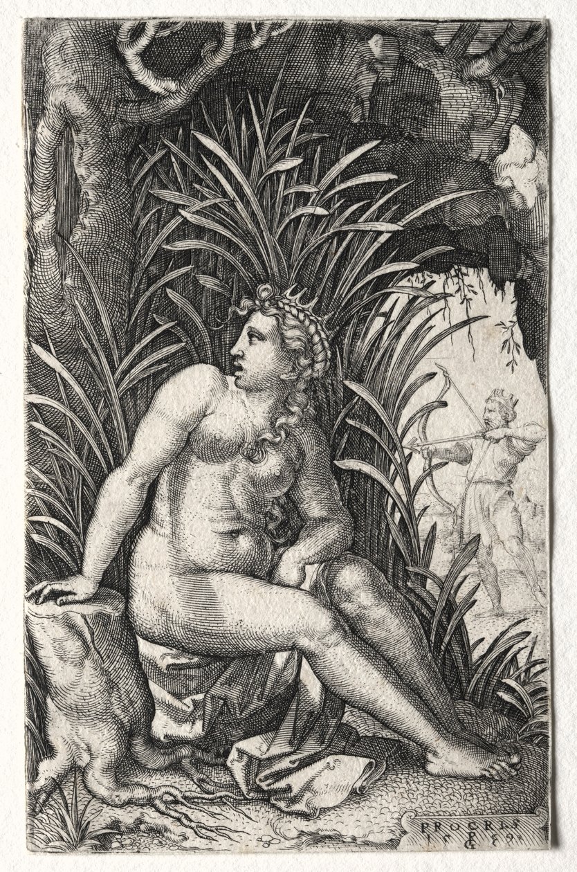 Procris, 1539 | Georg Pencz | Estampe d'art