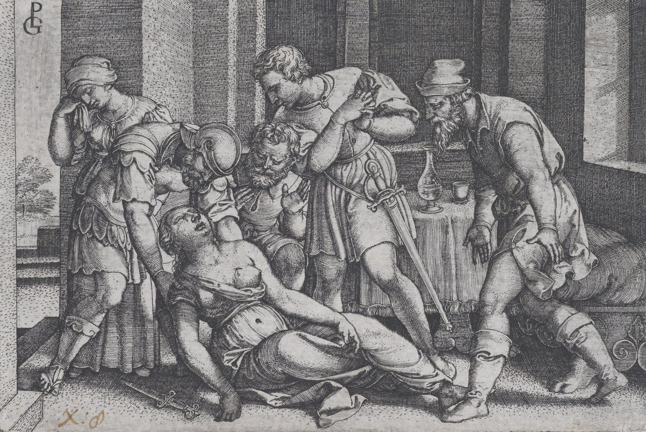 Suicide de Lucrèce, des Scènes de l
