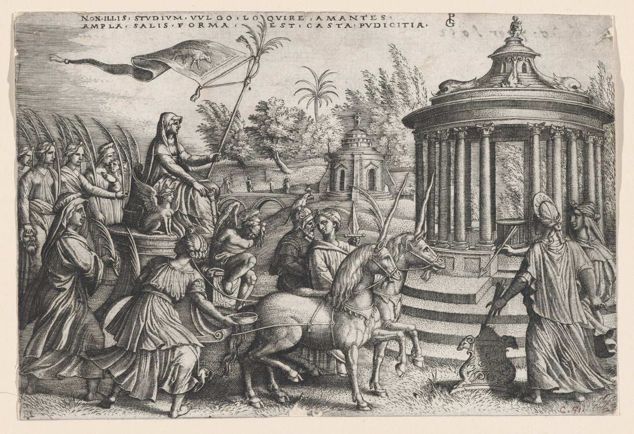 Le triomphe de la chasteté sur l