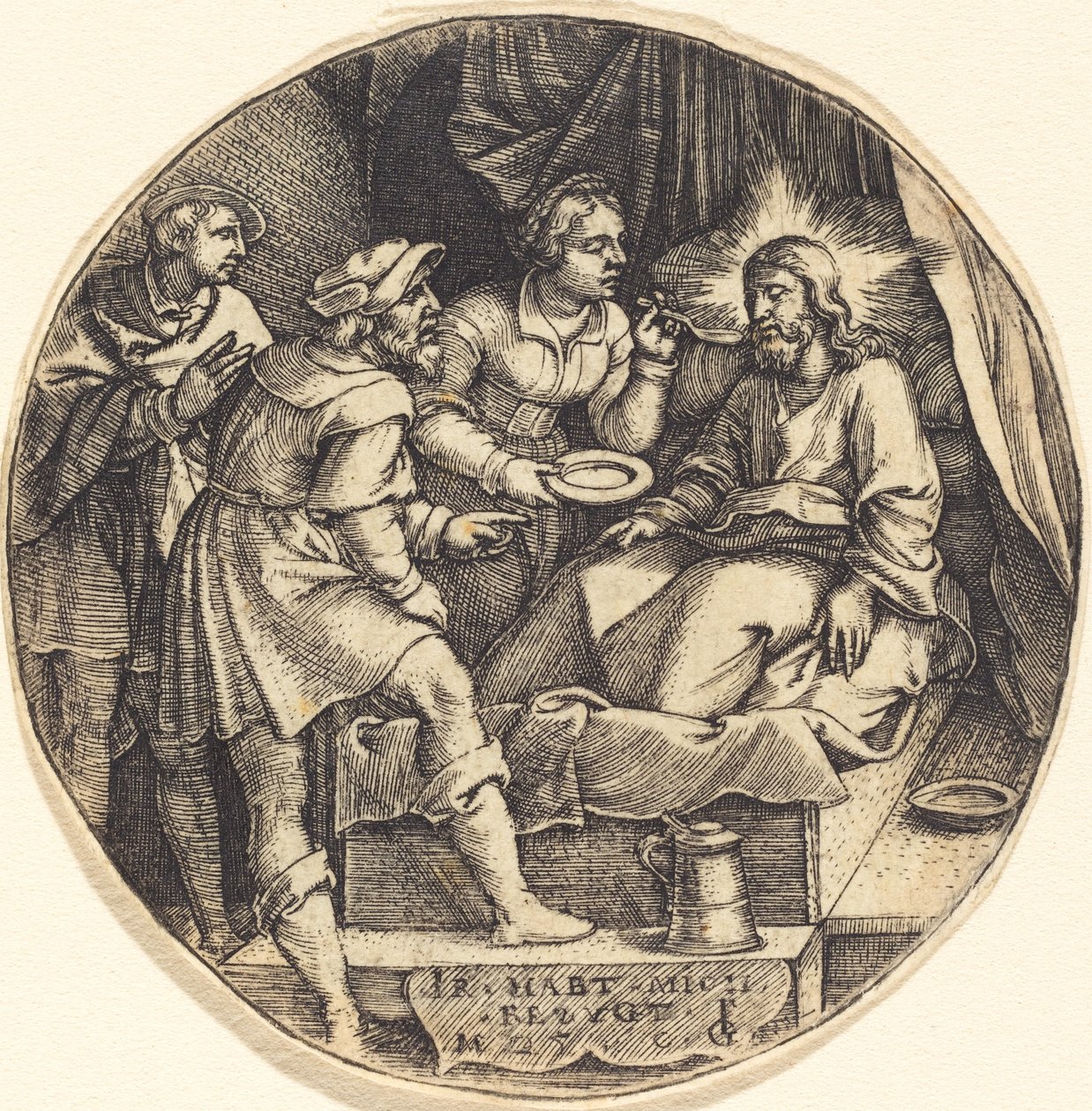 Soigner les malades - Georg Pencz