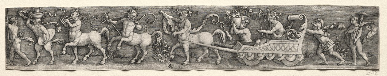 Triomphe de Bacchus - Georg Pencz