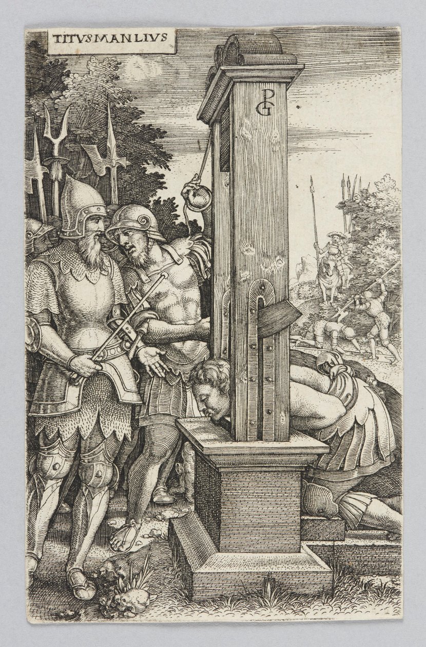 Titus Manlius assistant à l