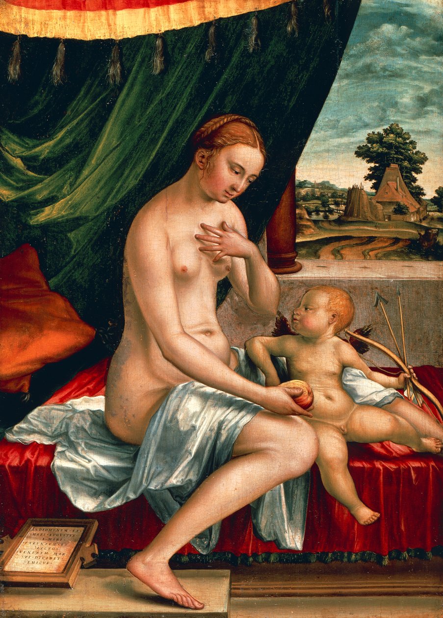 Vénus et Cupidon - Georg Pencz