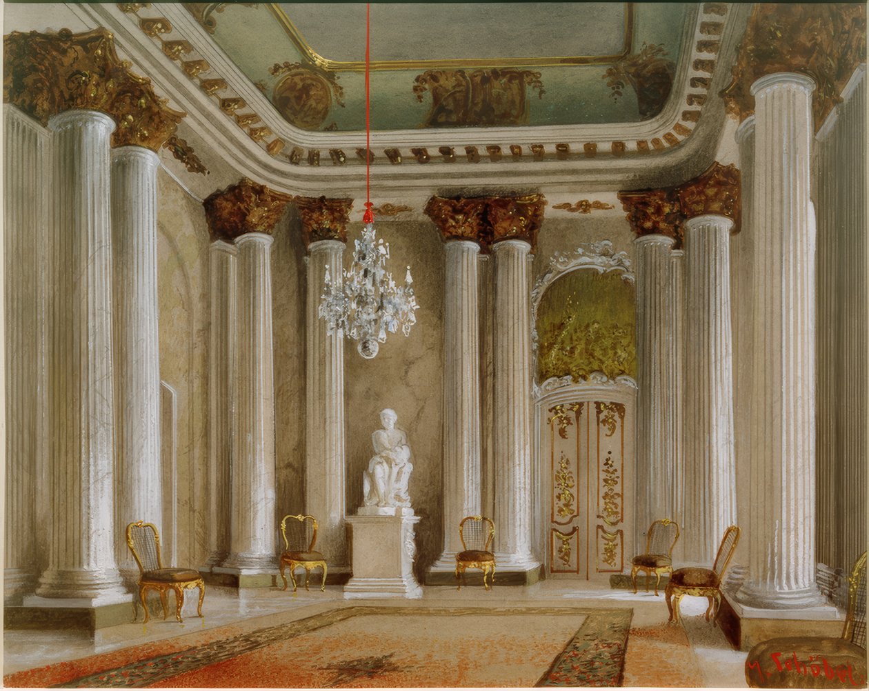 Antichambre du château de Sanssouci - Georg Schöbel