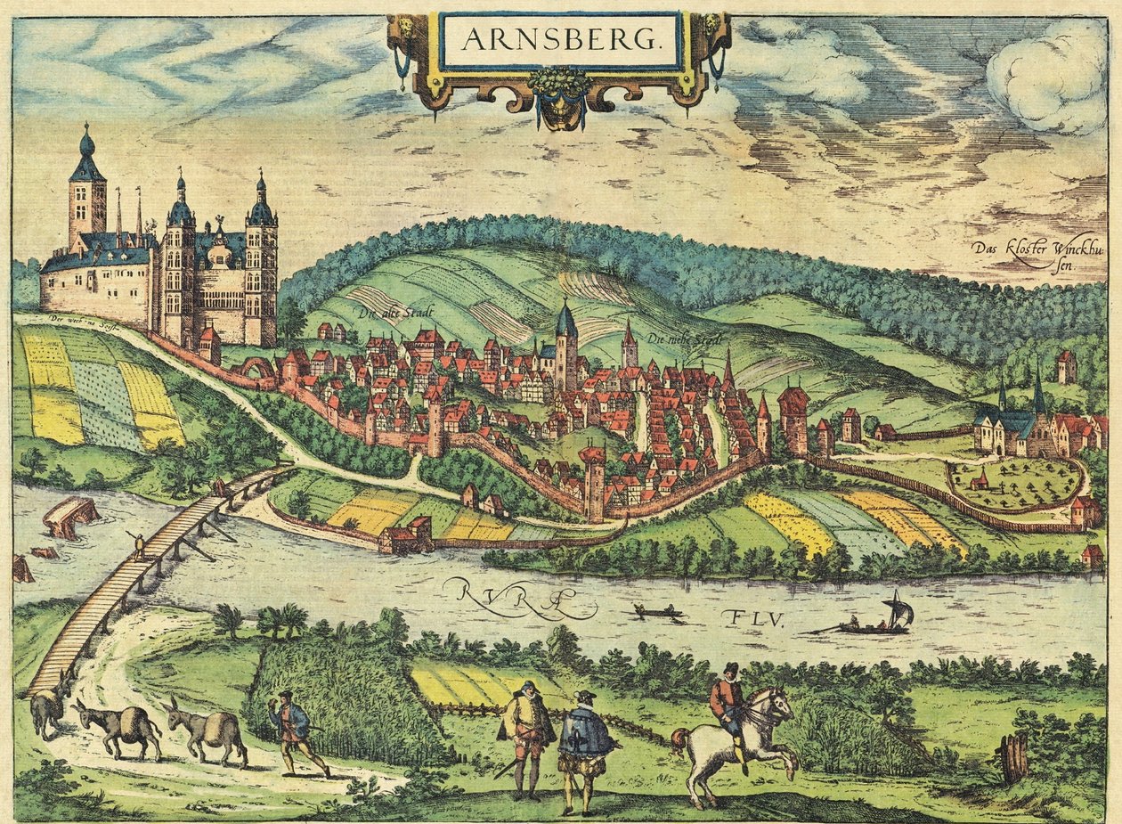 Arnsberg - Georg and Hogenberg Franz (1535 90) Braun