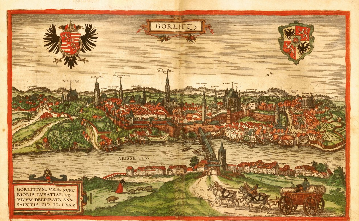 Gorlitz, Allemagne - Georg and Hogenberg Franz (1535 90) Braun
