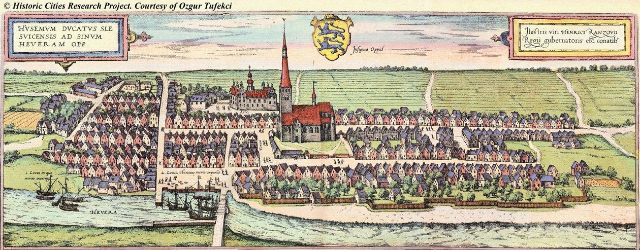 Schleswig Holstein - Georg and Hogenberg Franz (1535-90) Braun