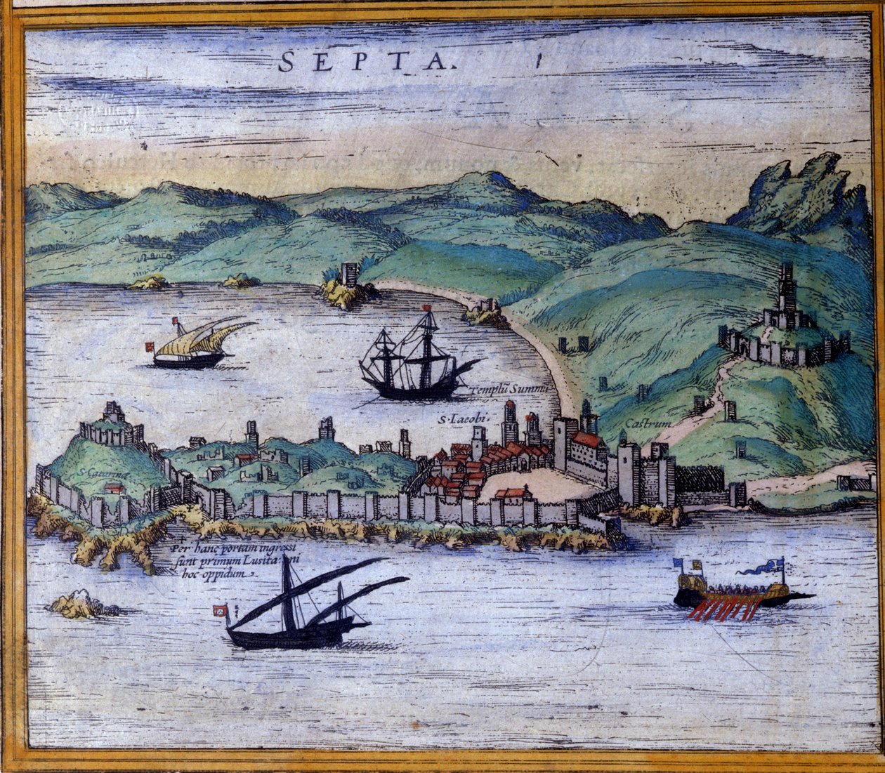 Ceuta, Maroc, de l