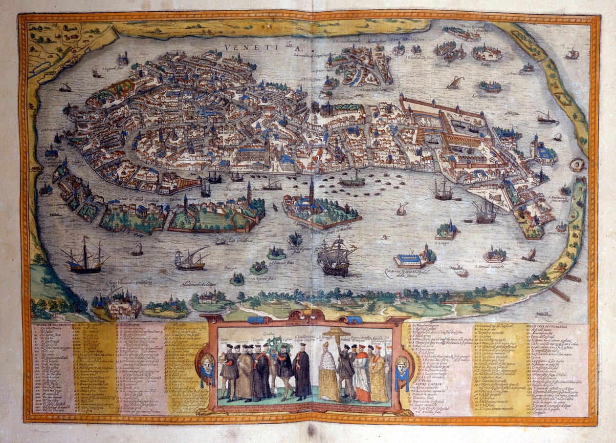 Vue de Venise de l