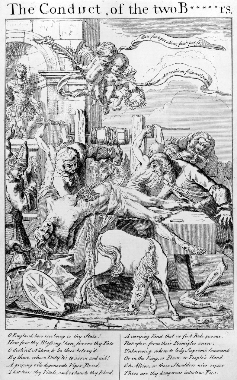 La conduite des deux frères, 1749 - George Bickham