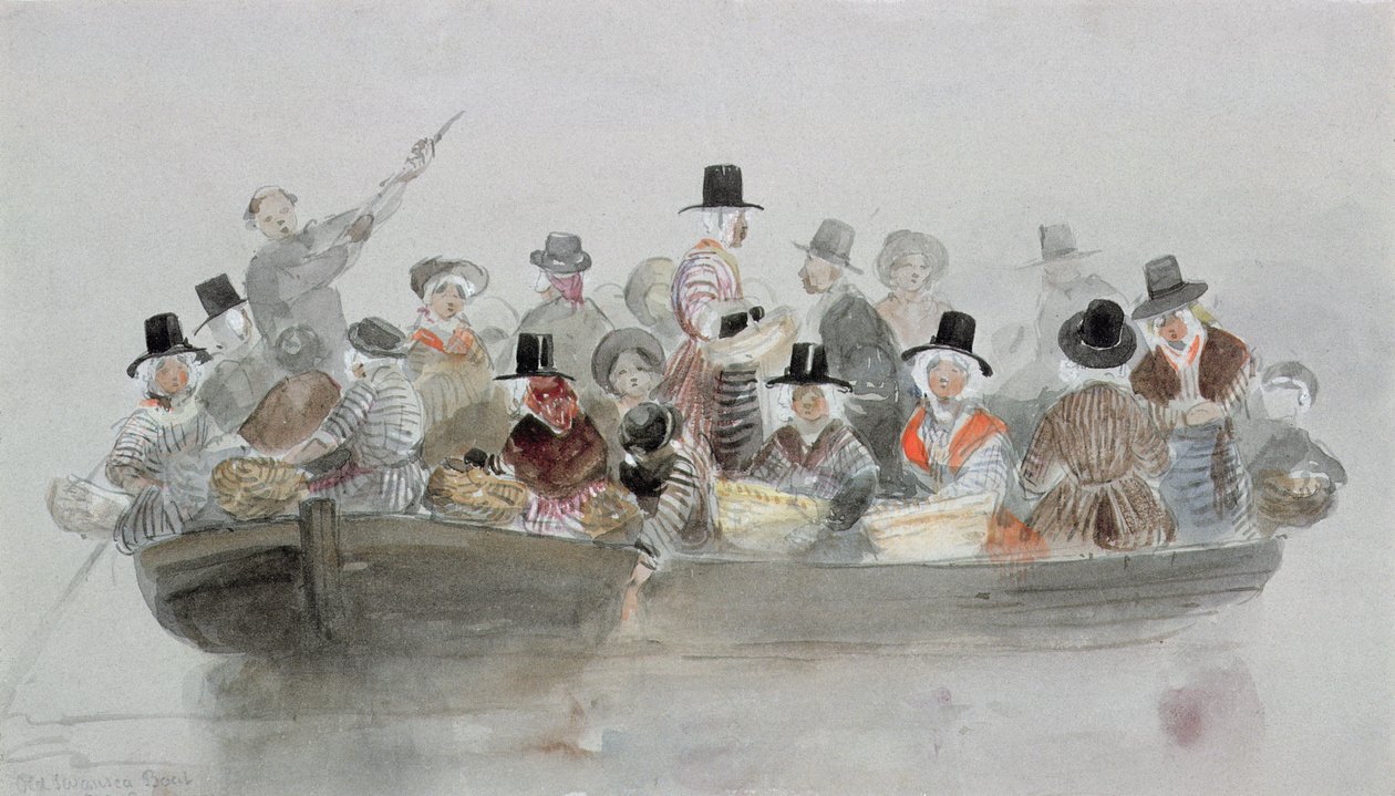 Vieux bateau de Swansea - George Bryant Campion