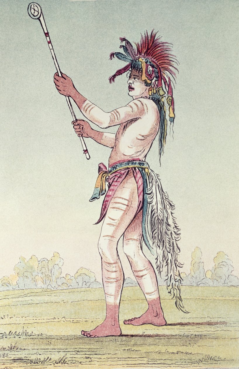 Joueur de balle Sioux We-Chush-Ta-Doo-Ta, 