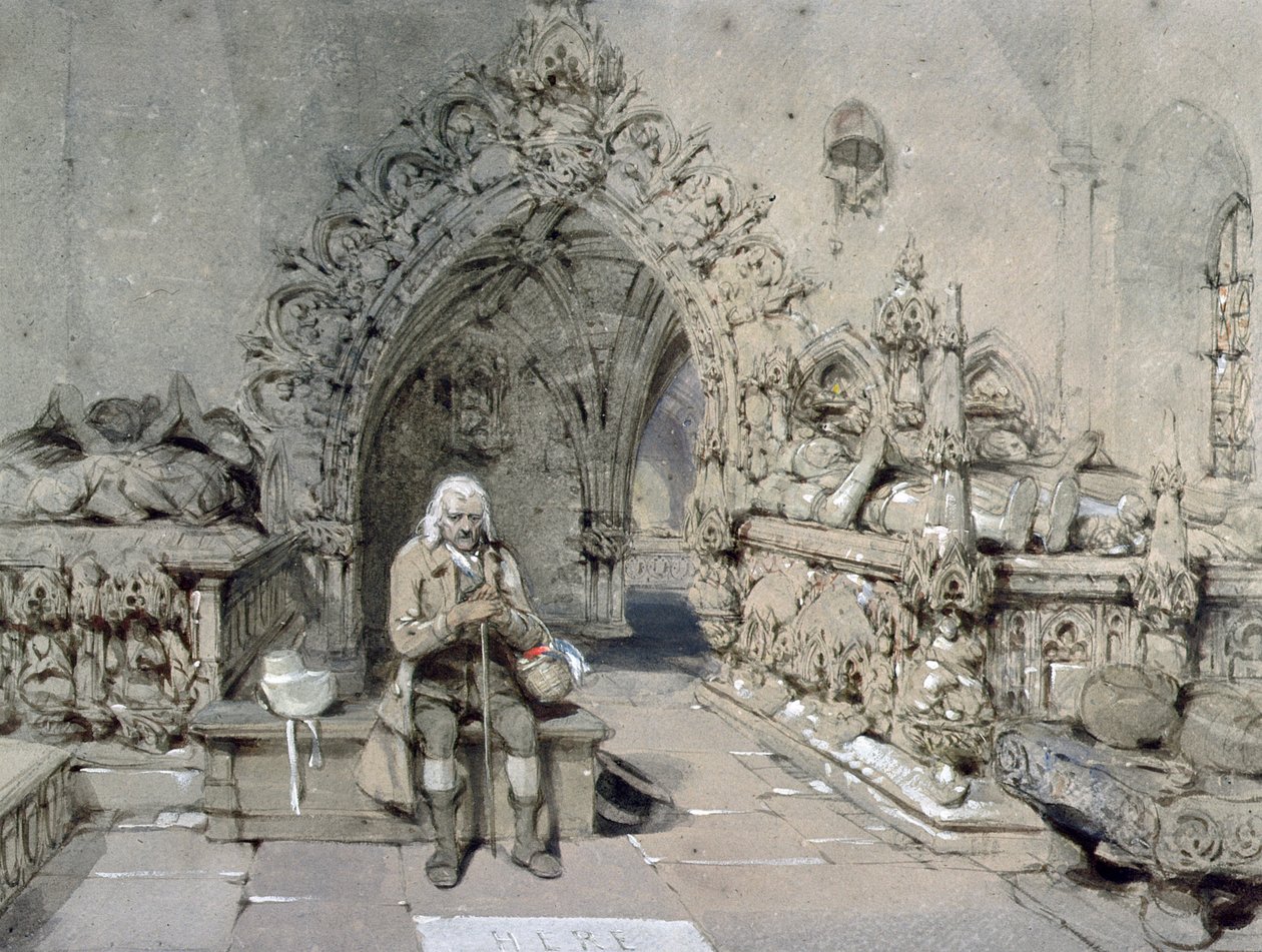 La Tombe de Little Nell - George Cattermole