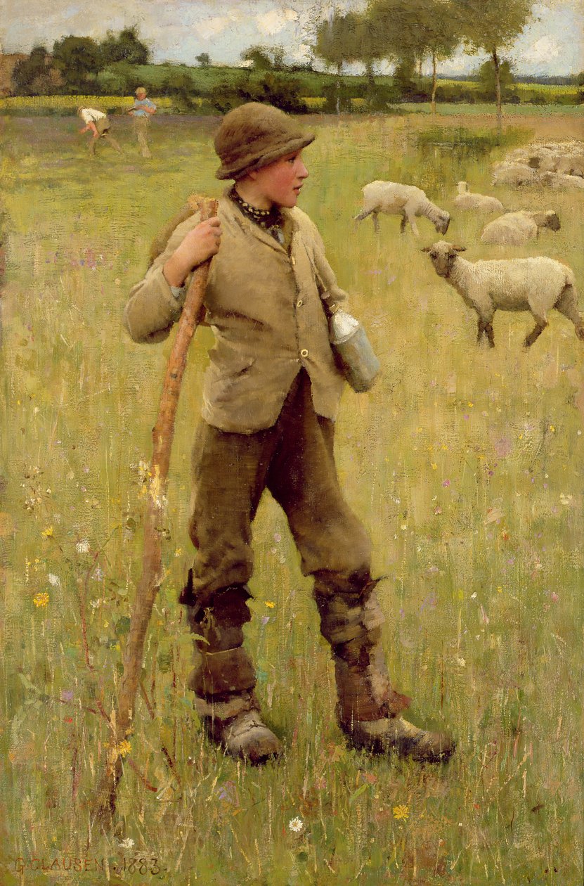Le garçon berger, 1883 - George Clausen