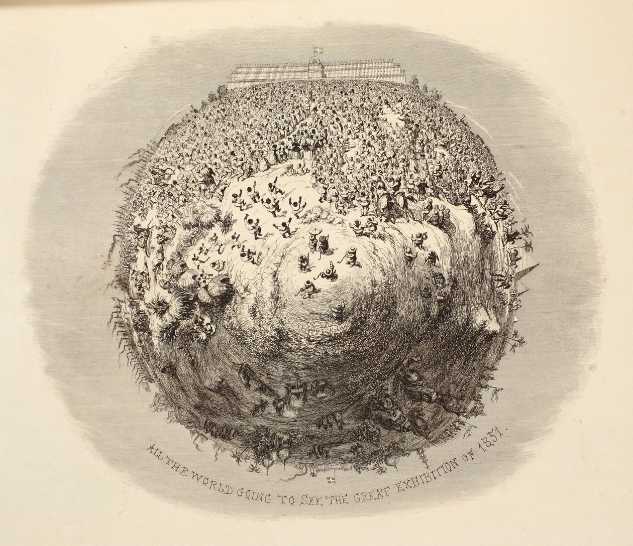 Tout le monde va voir la Grande Exposition de 1851, de 1851 ou Les aventures de M. et Mme Sandboys et de leur famille qui sont venus à Londres pour s