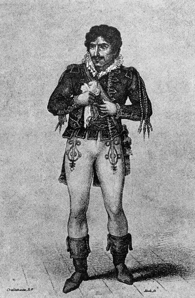 Edmund Kean (1787-1833) en Iago, d