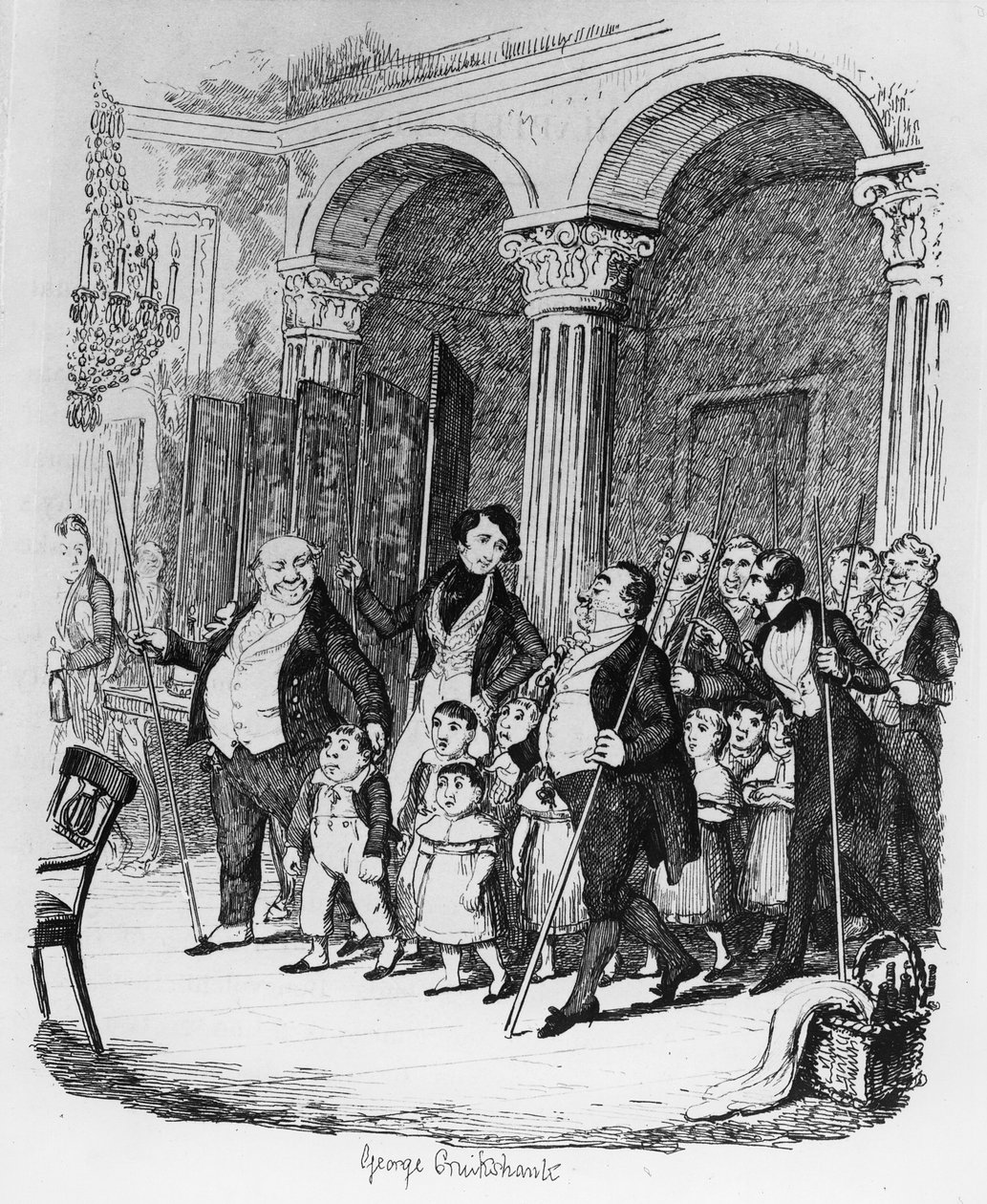 Dîners publics, illustration de 