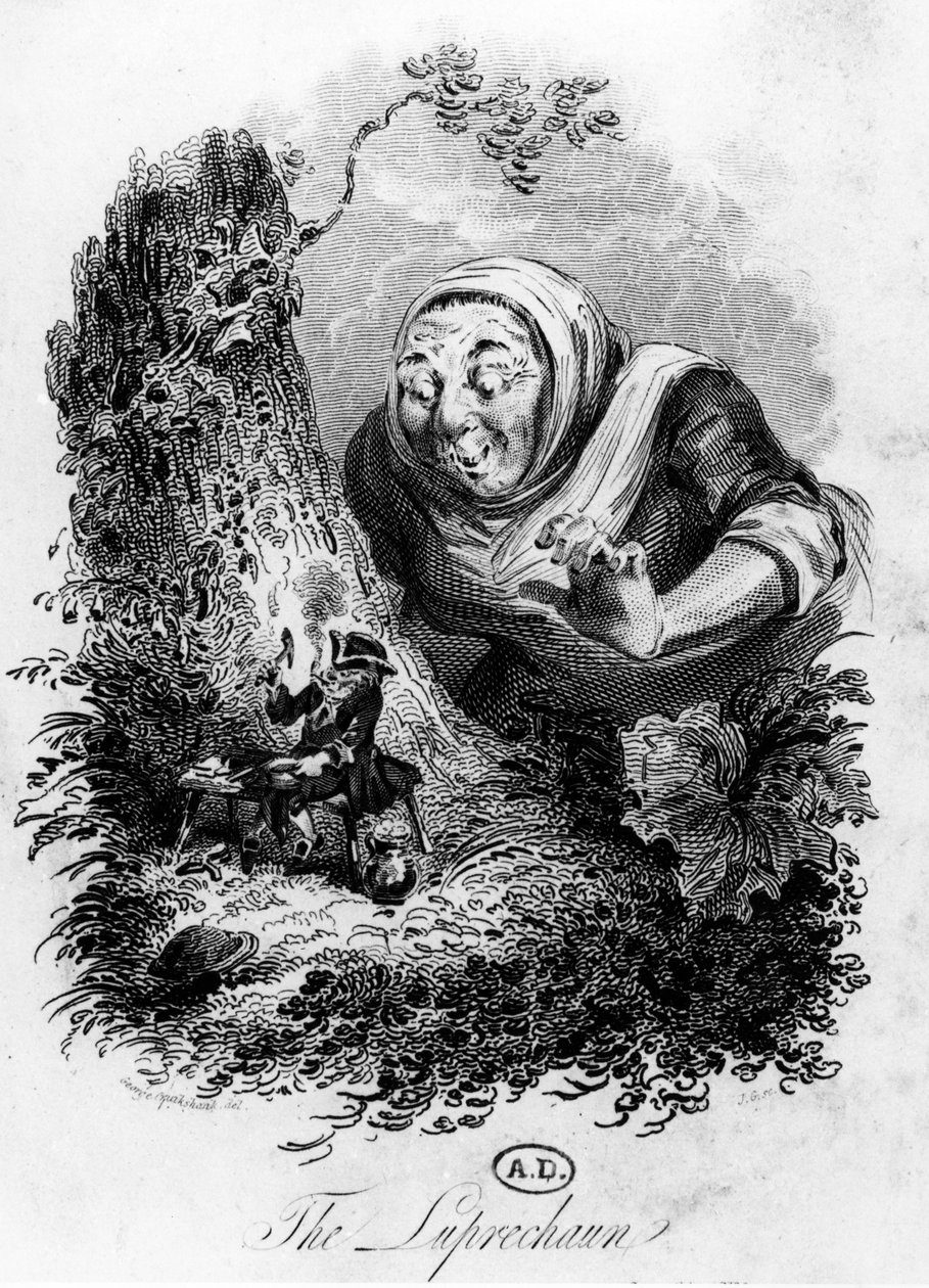 Le Leprechaun, c.1800-50 - George Cruikshank