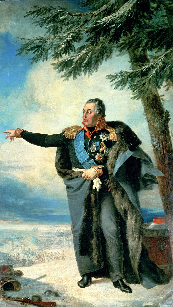 Mikhael Ilarionovich Golenichtchev Koutouzov (1745-1813) Prince de Smolensk, 1829 - George Dawe