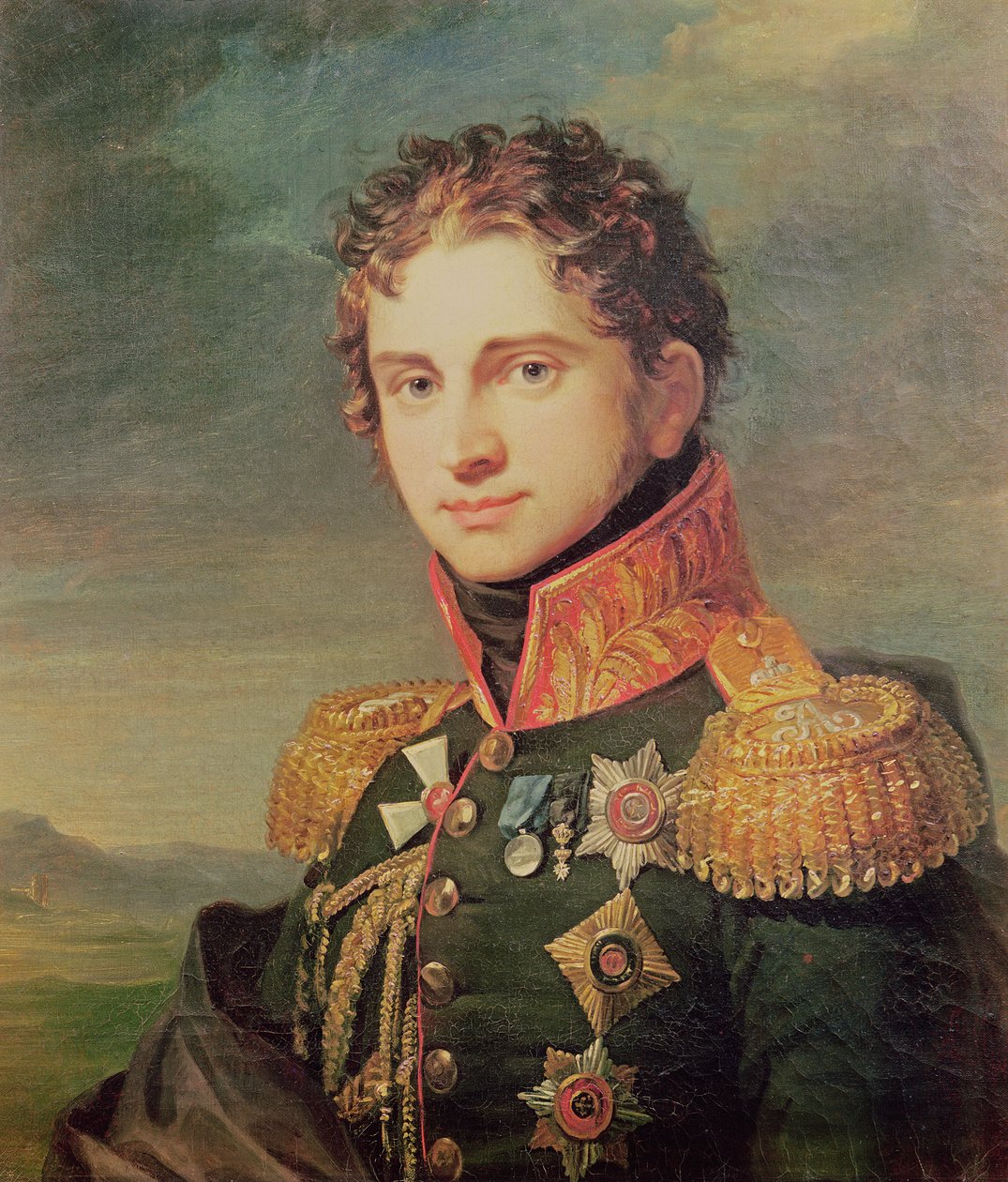 Portrait de Pavel A. Stroganov, avant 1825 - George Dawe