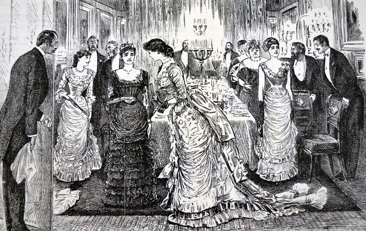 Étiquette de fumer, 1883 - George du Maurier