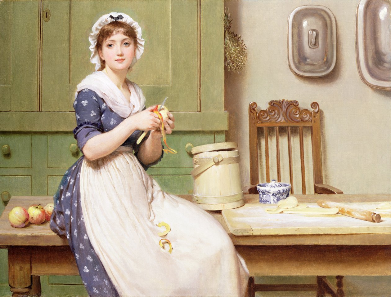 Beignets aux pommes - George Dunlop Leslie