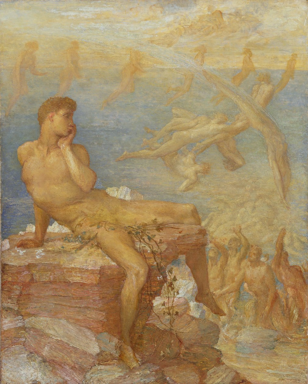 Le Génie de la poésie grecque, vers 1875 - George Frederick Watts