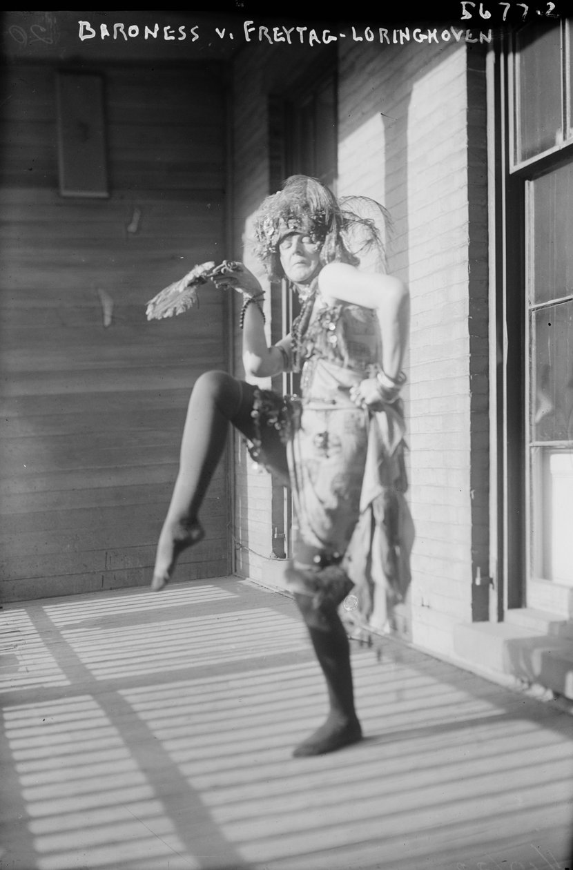 Baronne Von Freytag-Loringhoven, vers 1915 - George Grantham Bain