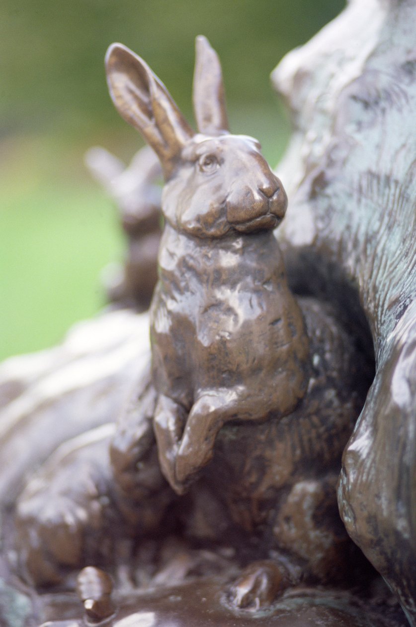 Lapin, détail de la statue de Peter Pan, 1912 - George James Frampton