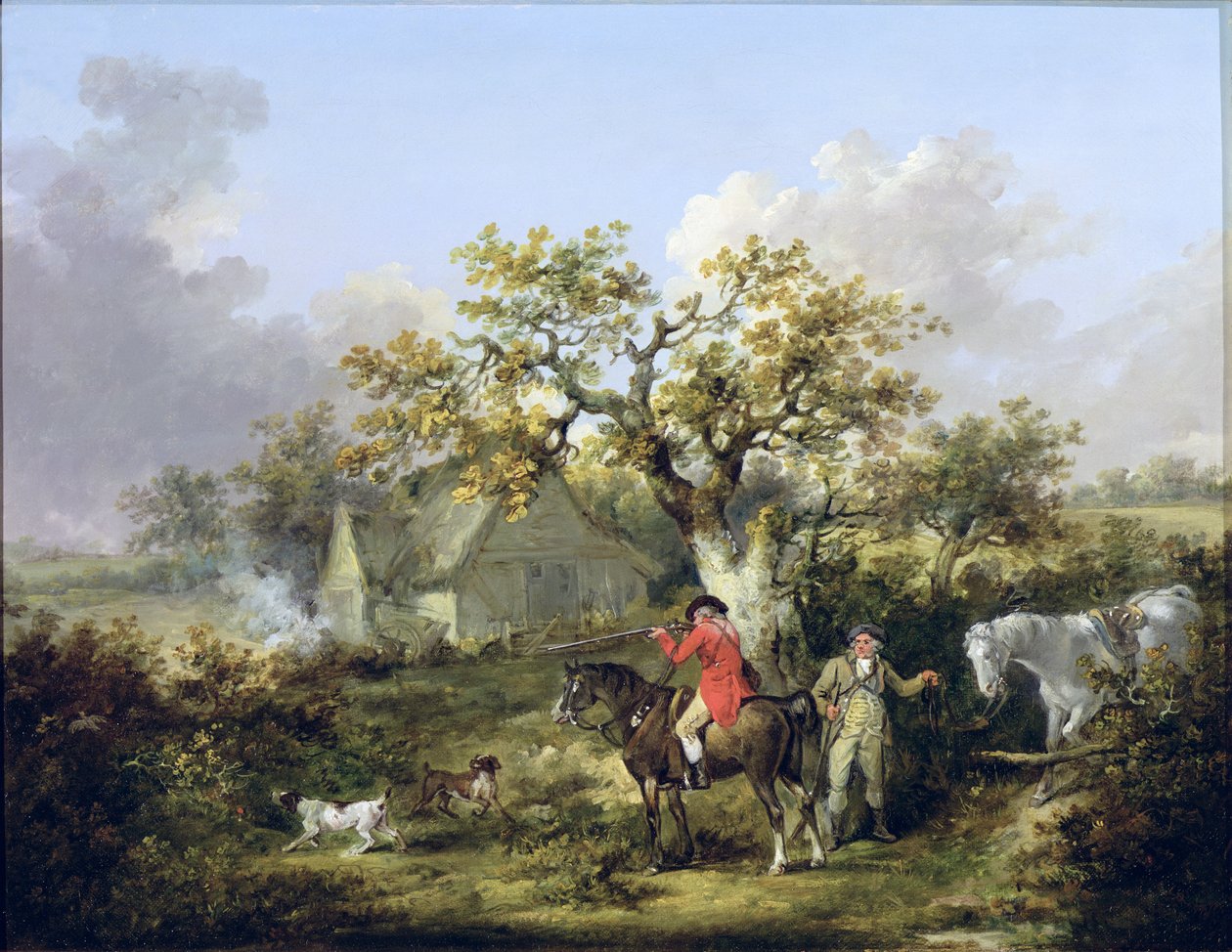 Chasse à la perdrix - George Morland