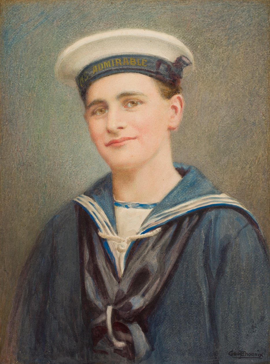 Portrait d'un marin, vers 1915-35 | George Phoenix