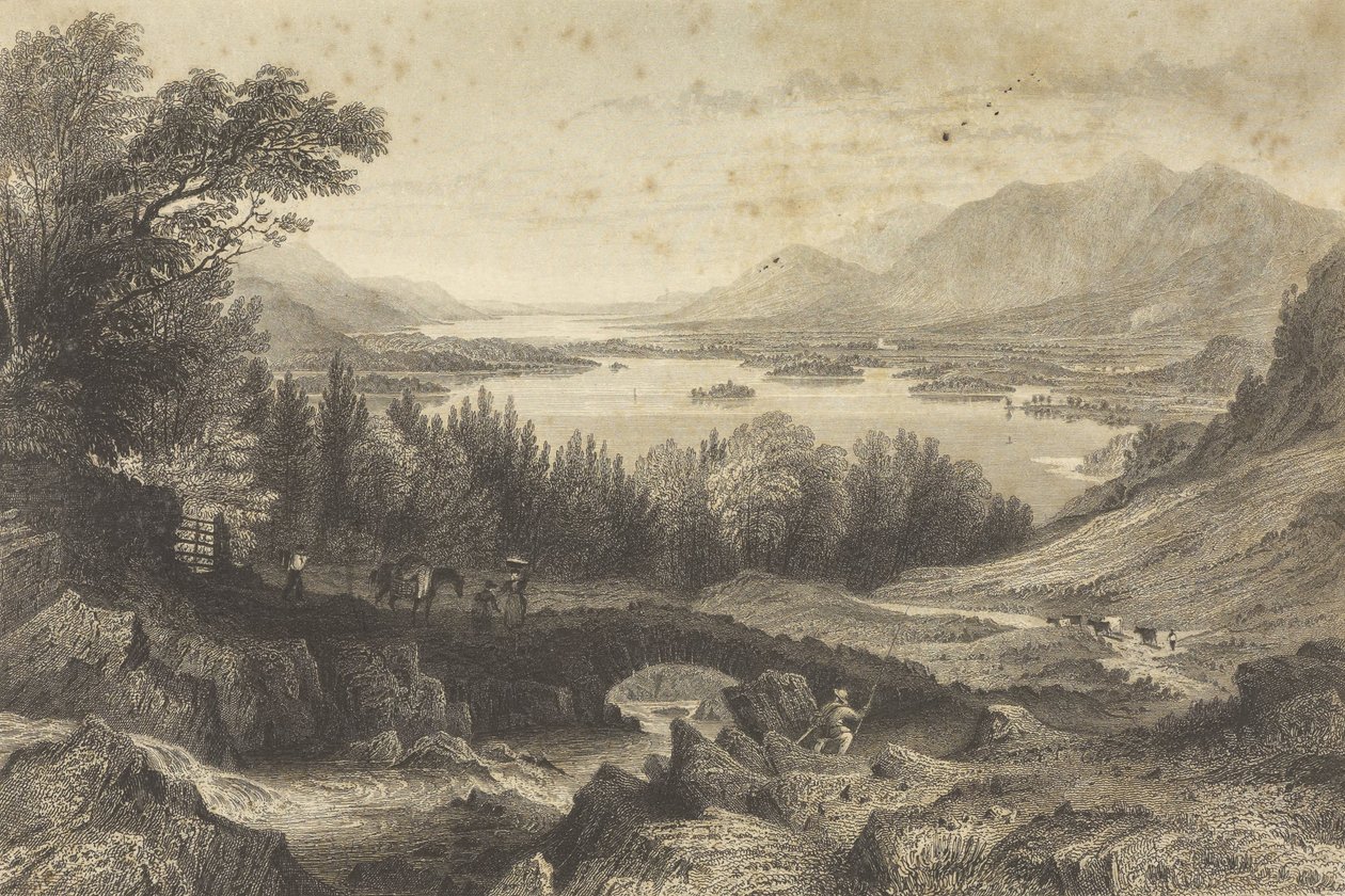 Lacs Derwent et Bassenthwaite - George Pickering