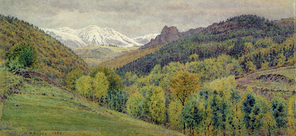 Dans le Puy-de-Dôme - George Price Boyce