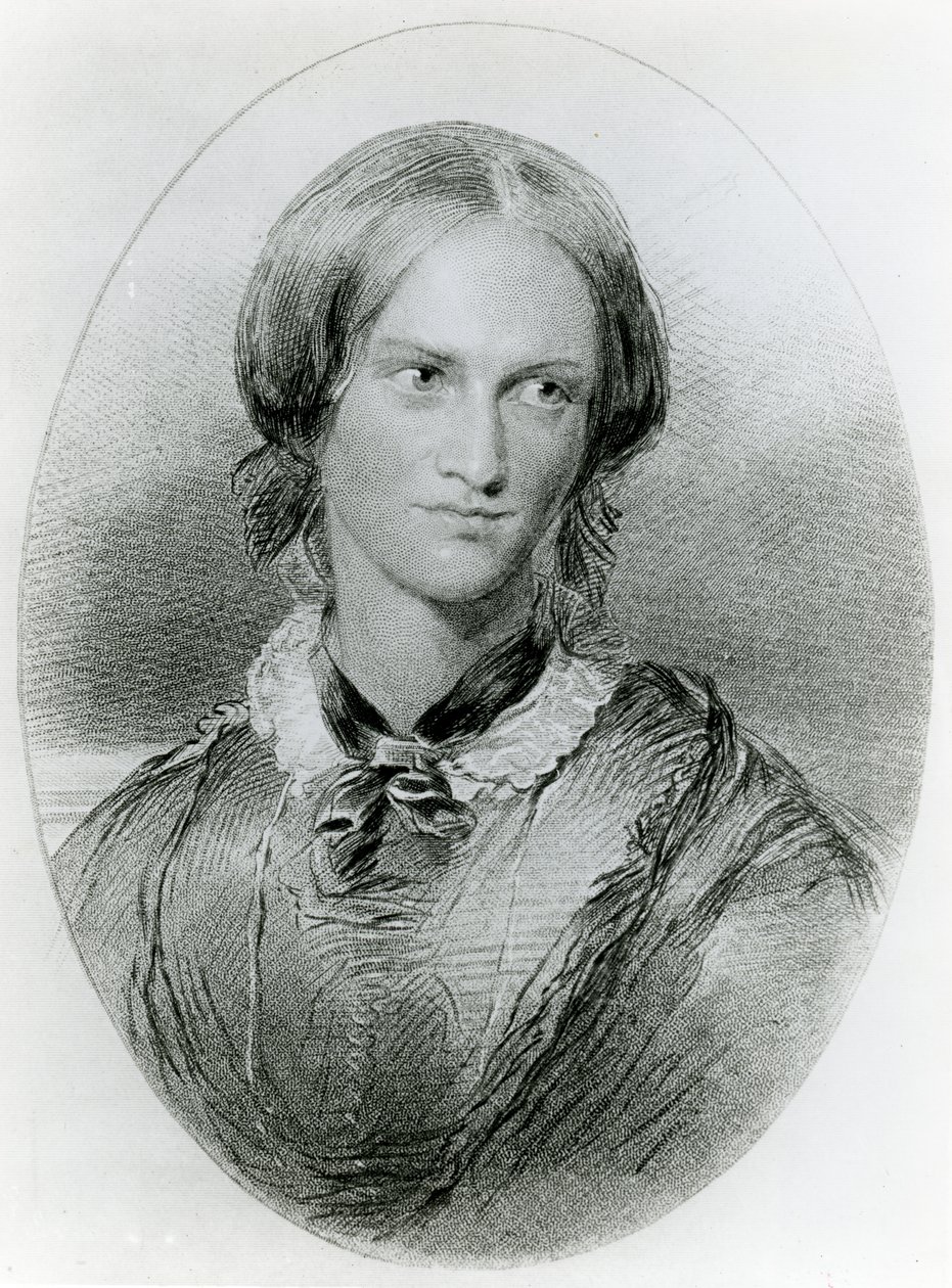 Charlotte Brontë, gravée par James Charles Armytage, vers 1850 - George Richmond