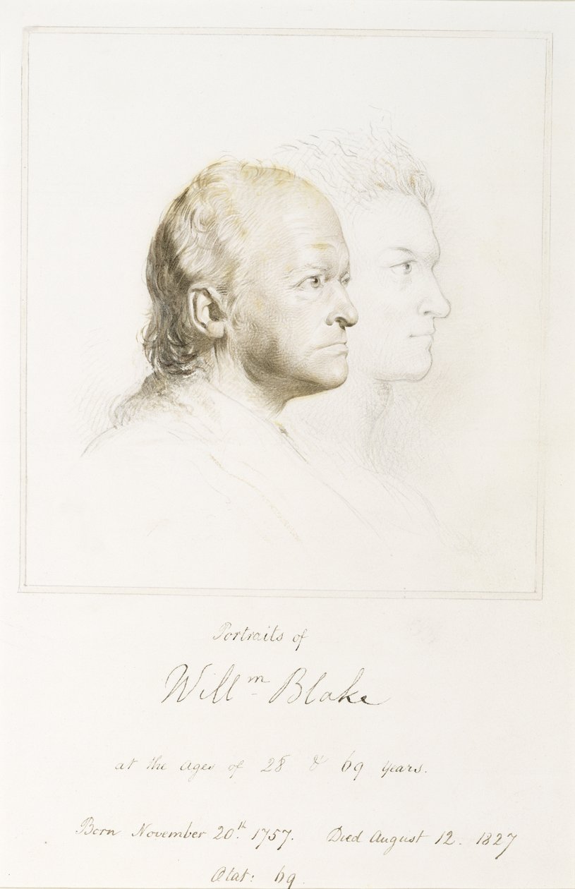 William Blake (1757-1827) dans la jeunesse et la vieillesse - George Richmond