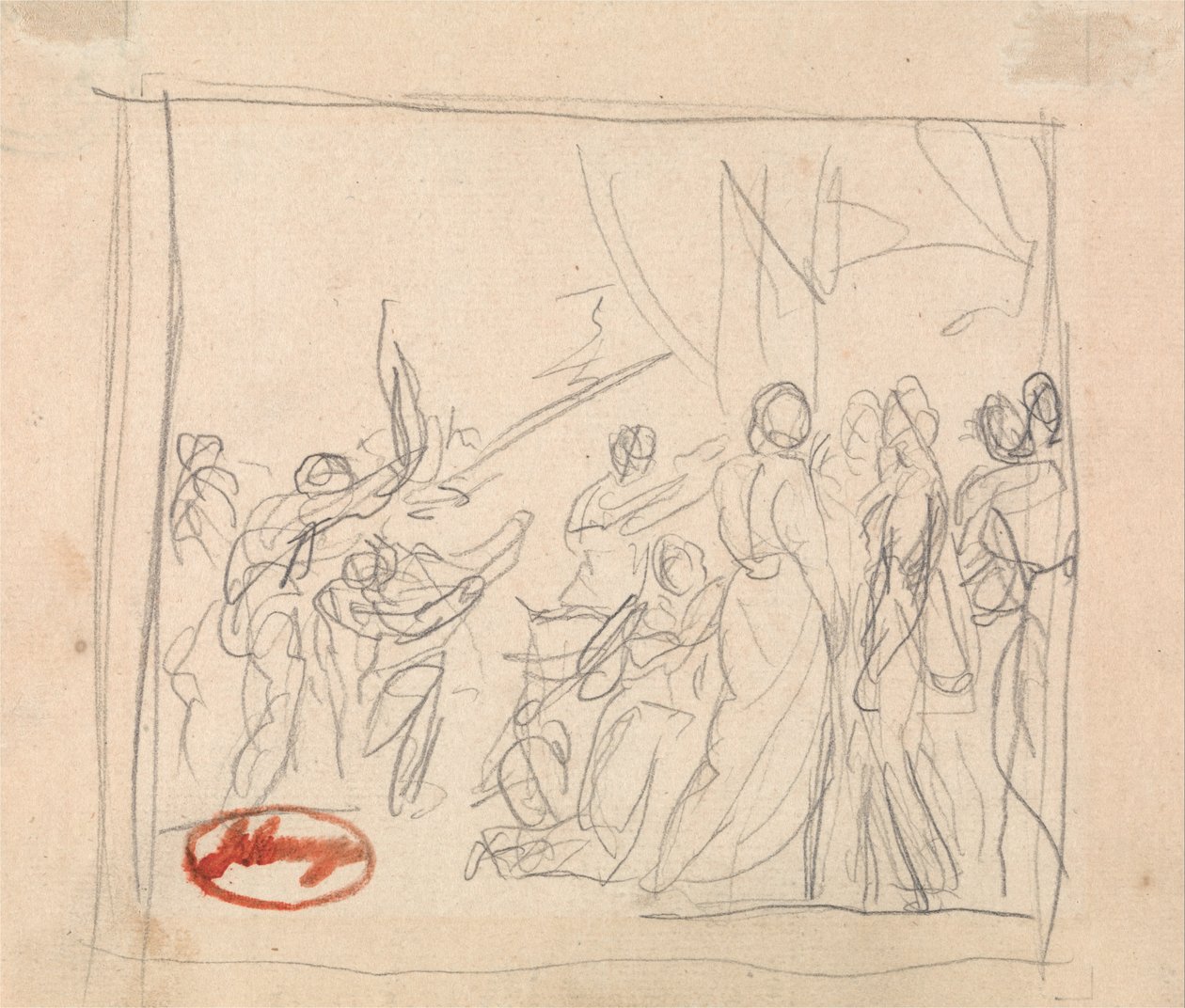 La partie de croquet mal tournée - George Romney