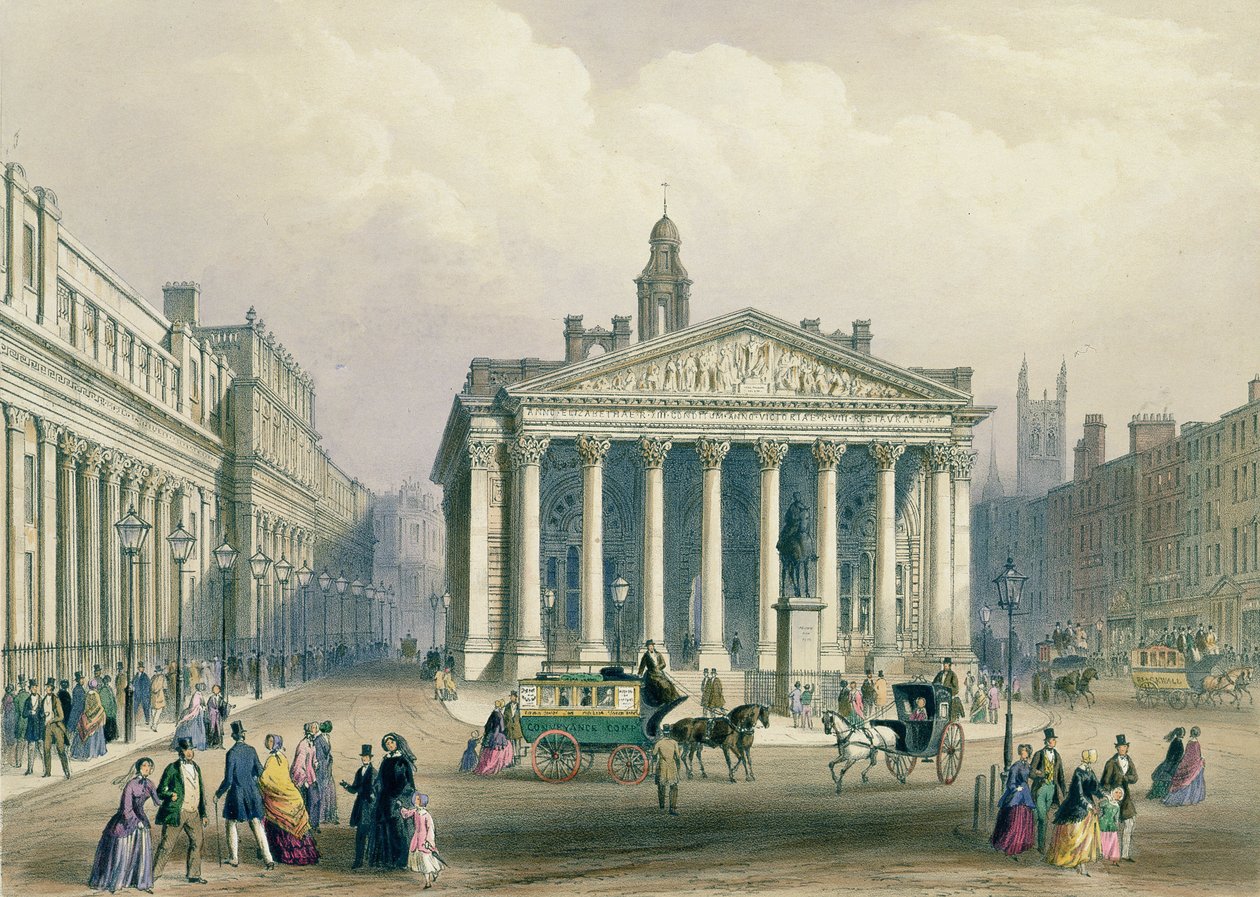 La Bourse Royale et la Banque d