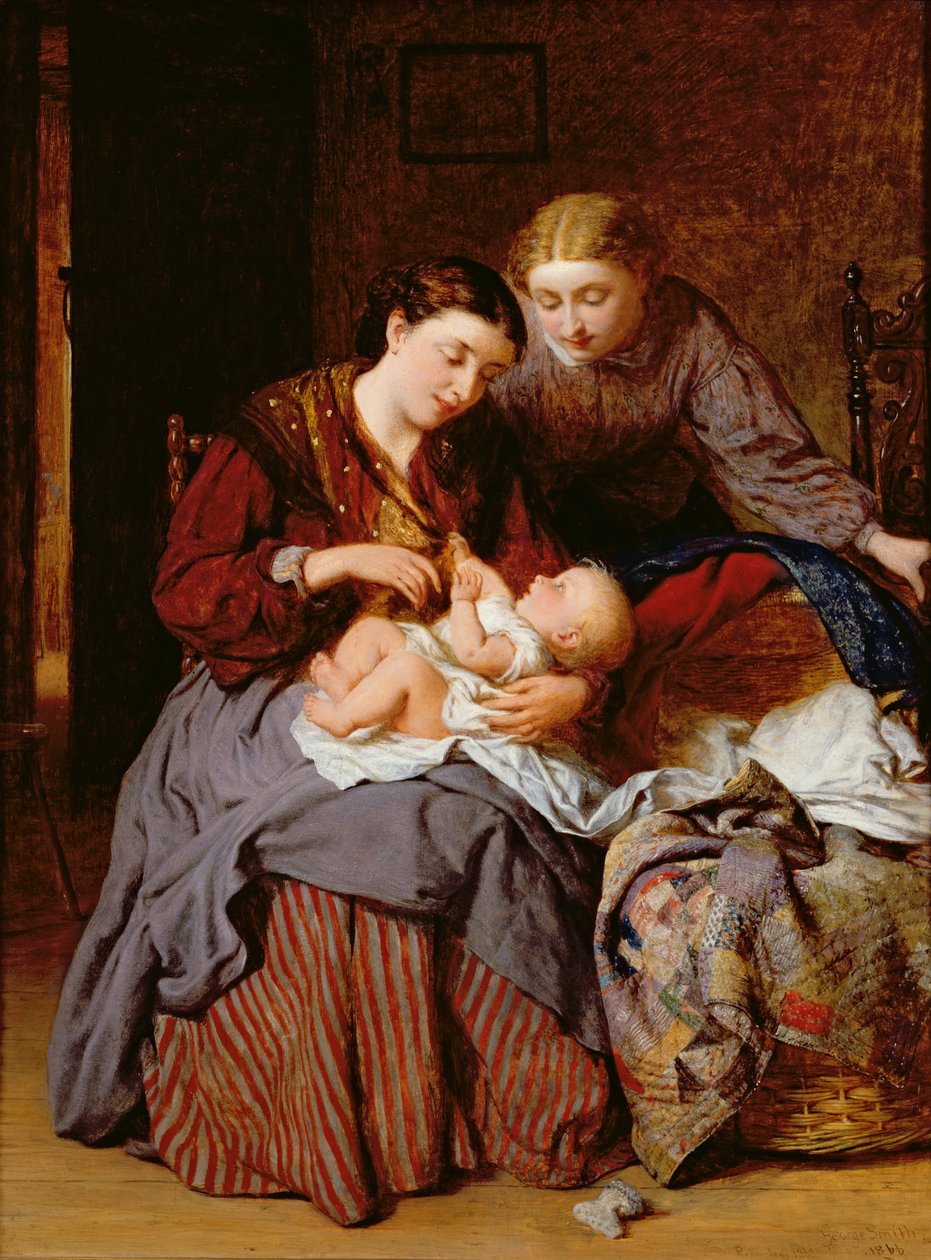 Mère et bébé - George Smith