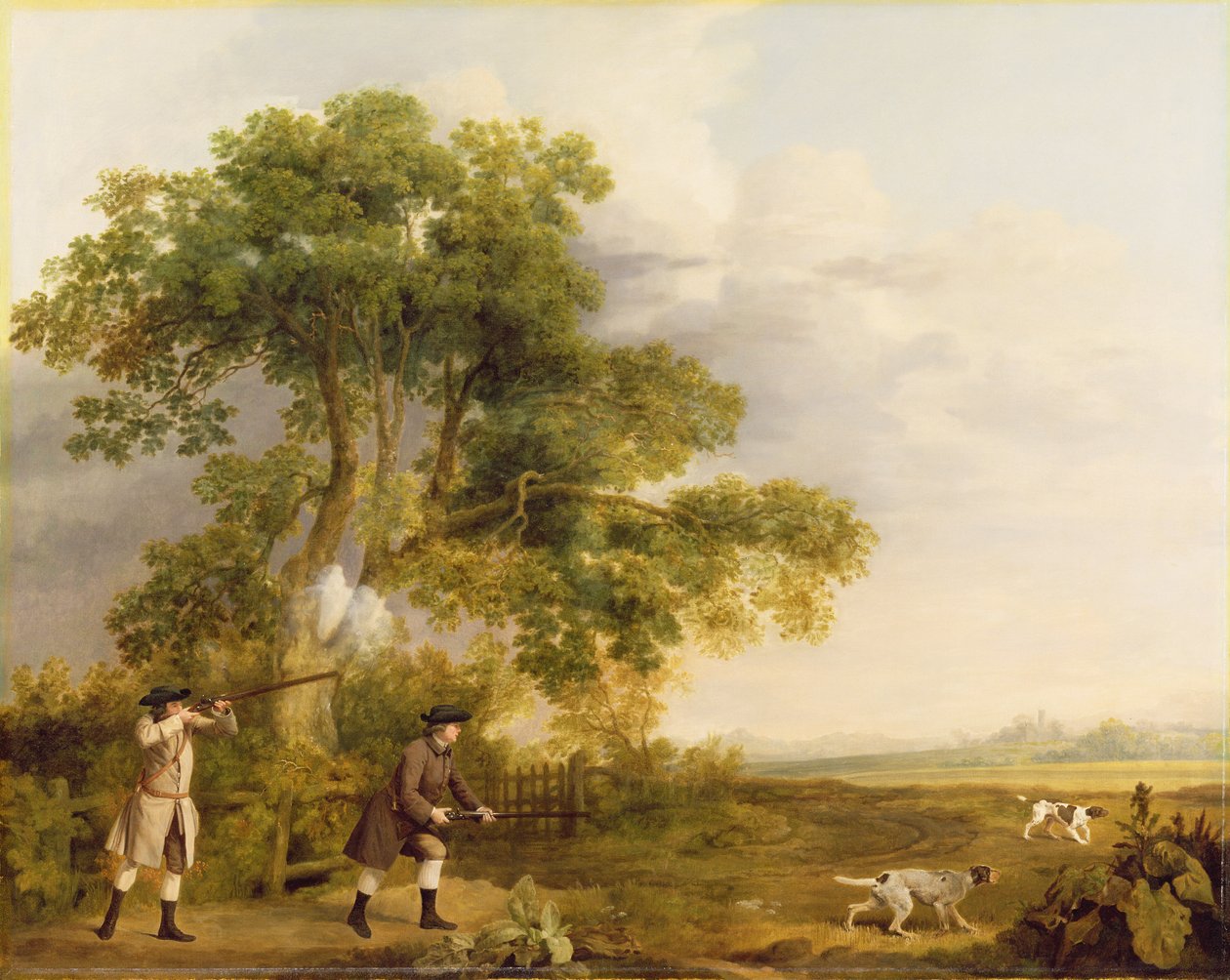 Deux gentilshommes chassant - George Stubbs