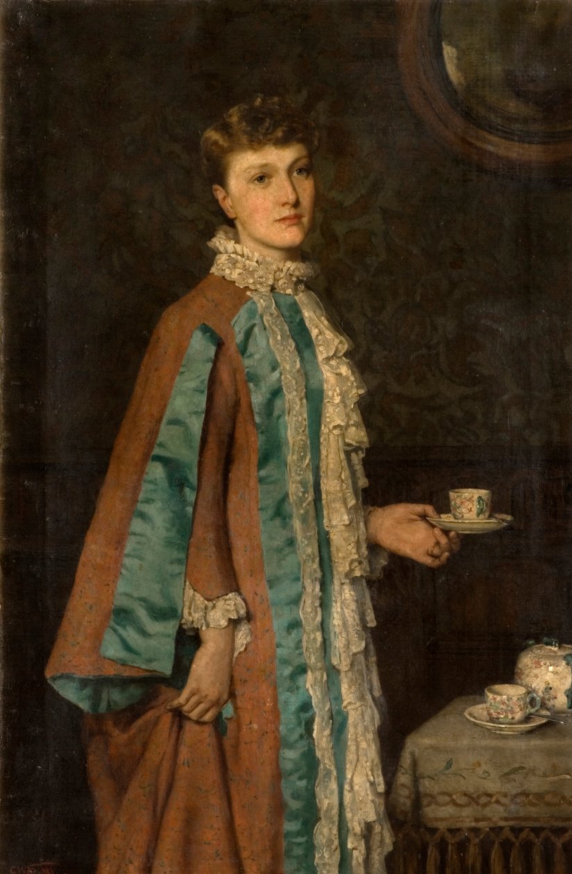 Portrait de Mme Clara Rowell, 1884 - George W. Baldry