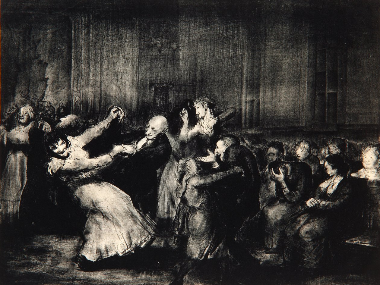 Danse dans un asile, 1917 - George Wesley Bellows