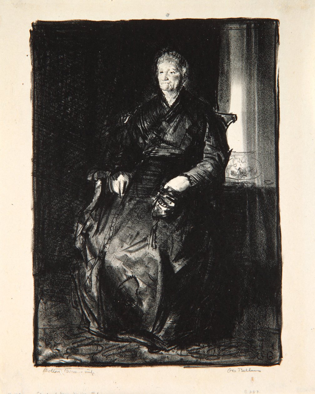 Étude de ma mère, 1921 - George Wesley Bellows