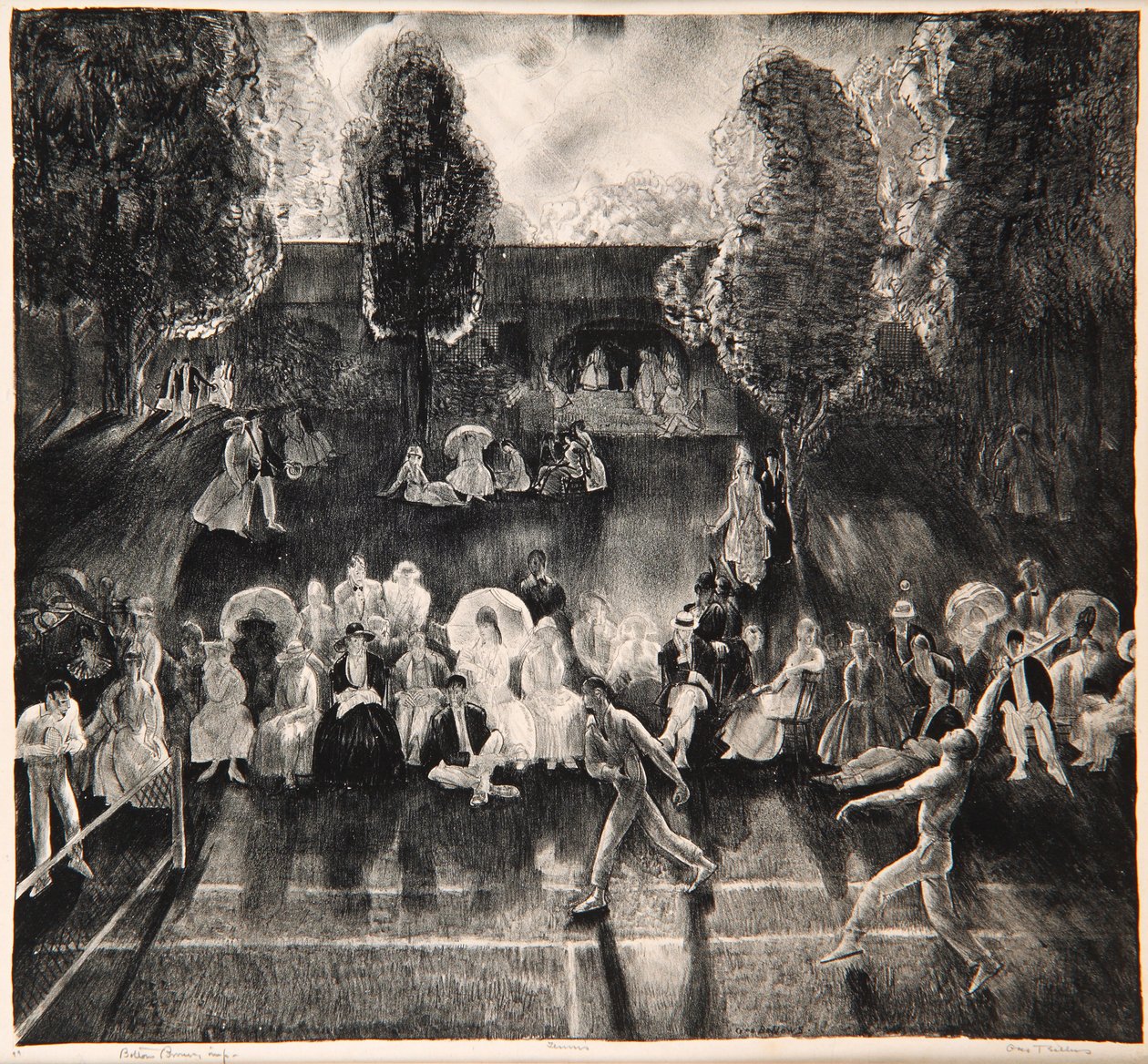Tennis, 1920 - George Wesley Bellows