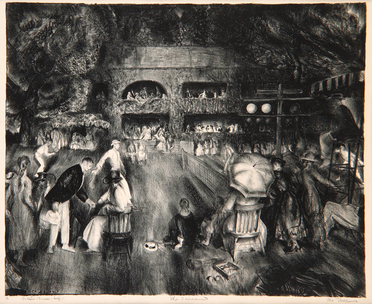 Le tournoi, 1920 - George Wesley Bellows
