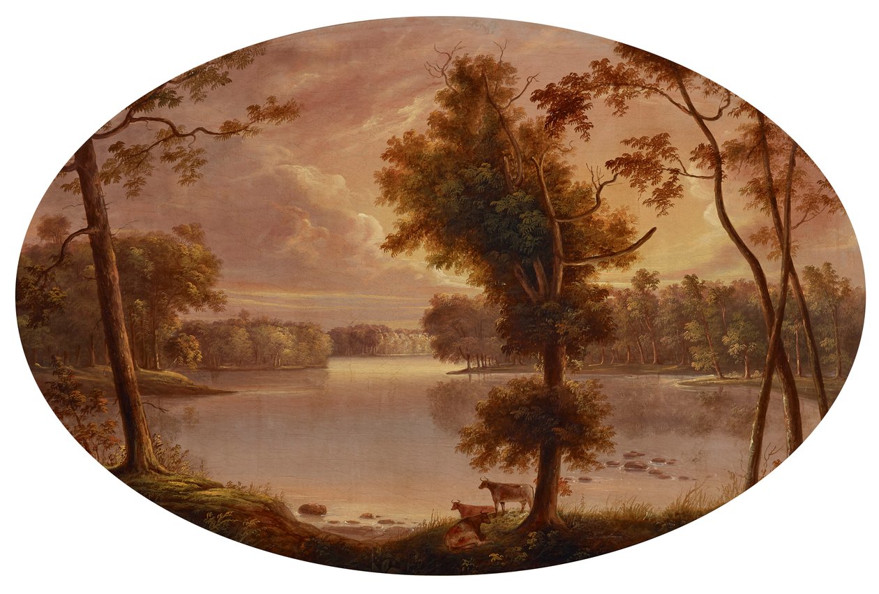 Paysage (probablement près de Lafayette, Indiana) - George Winter