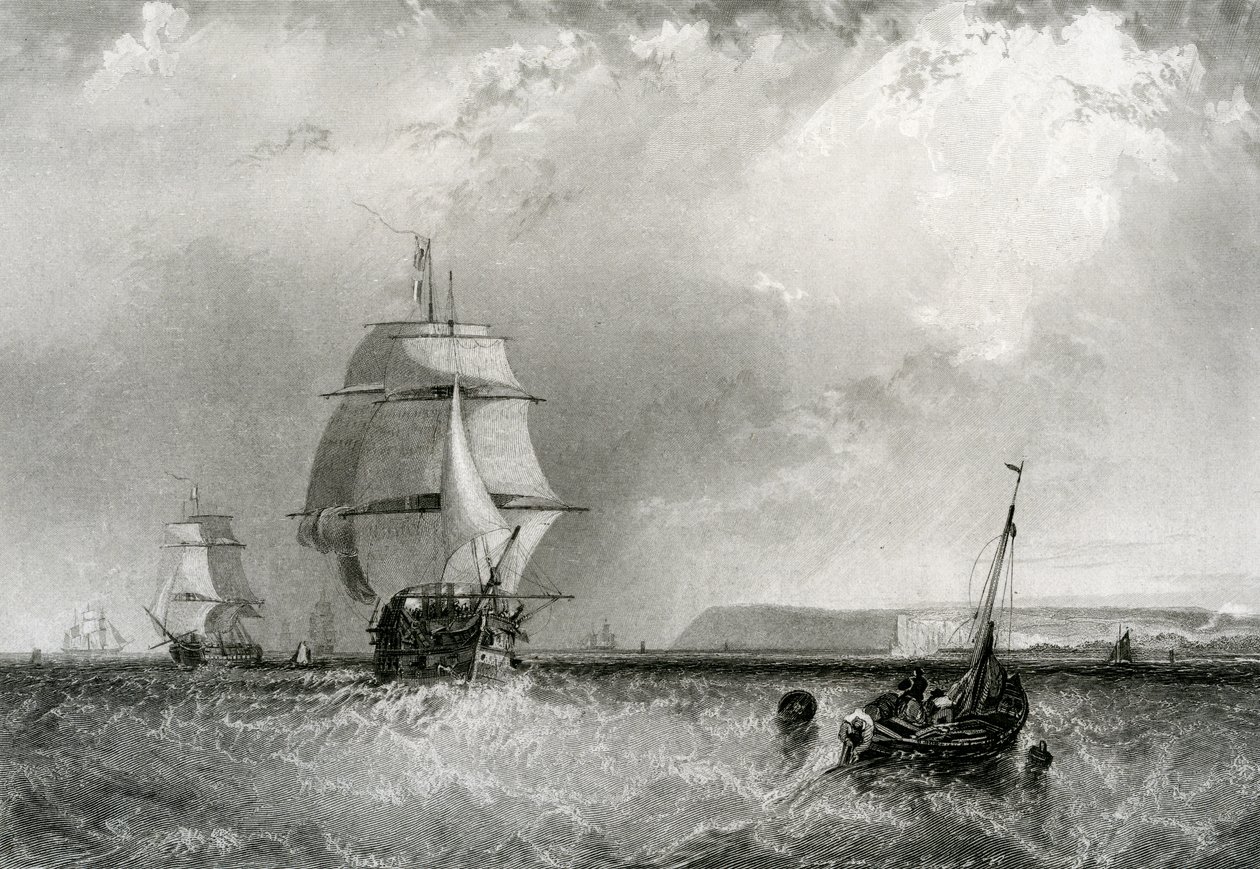 Le North Foreland (gravé par R. Brandard, 1834) - George the Elder Chambers