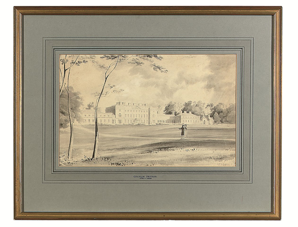 Carton House, Co. Kildare, siège du Duc de Leinster - George (after) Petrie