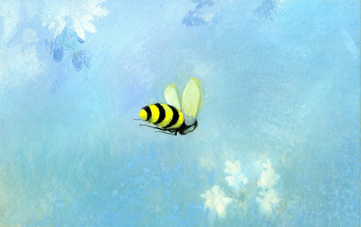 L'abeille | George Adamson | Estampe d'art