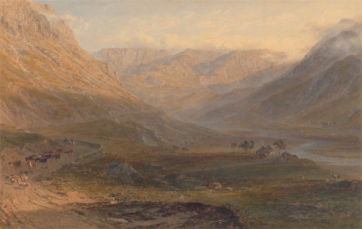 Nant Francon, nord du Pays de Galles - George Arthur Fripp